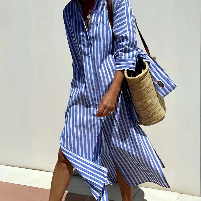Olene | Striped Dress Shirt