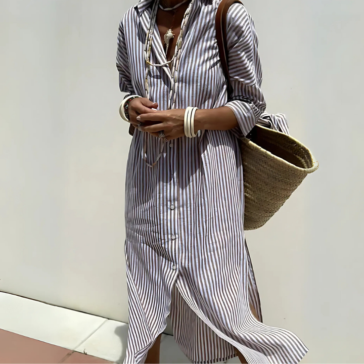 Olene | Striped Dress Shirt