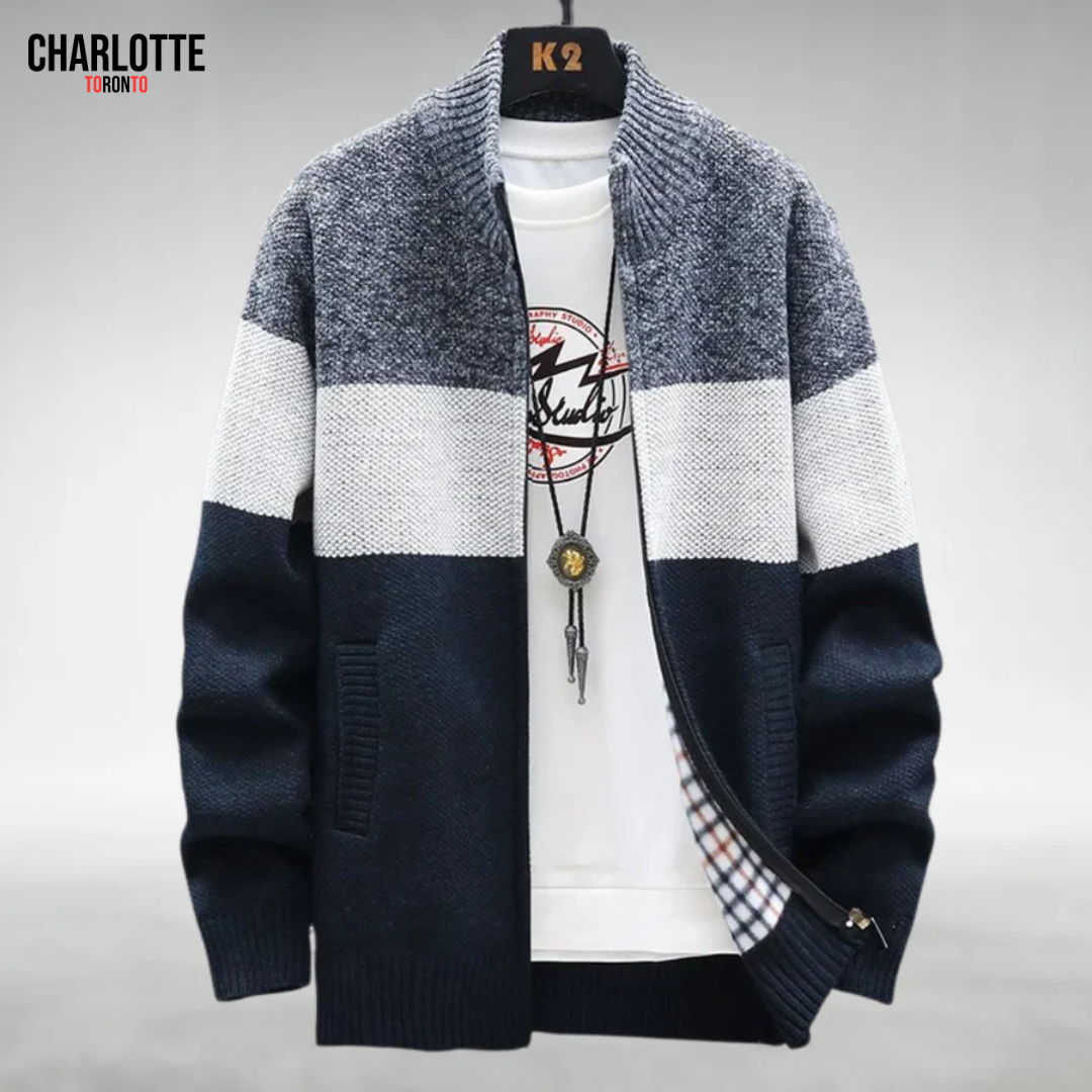 Kurt | Fleece Cardigan