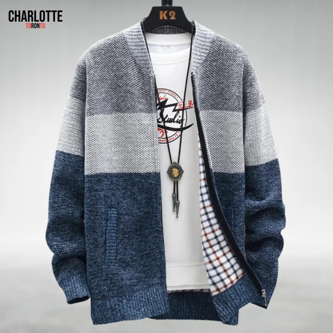 Kurt | Fleece Cardigan