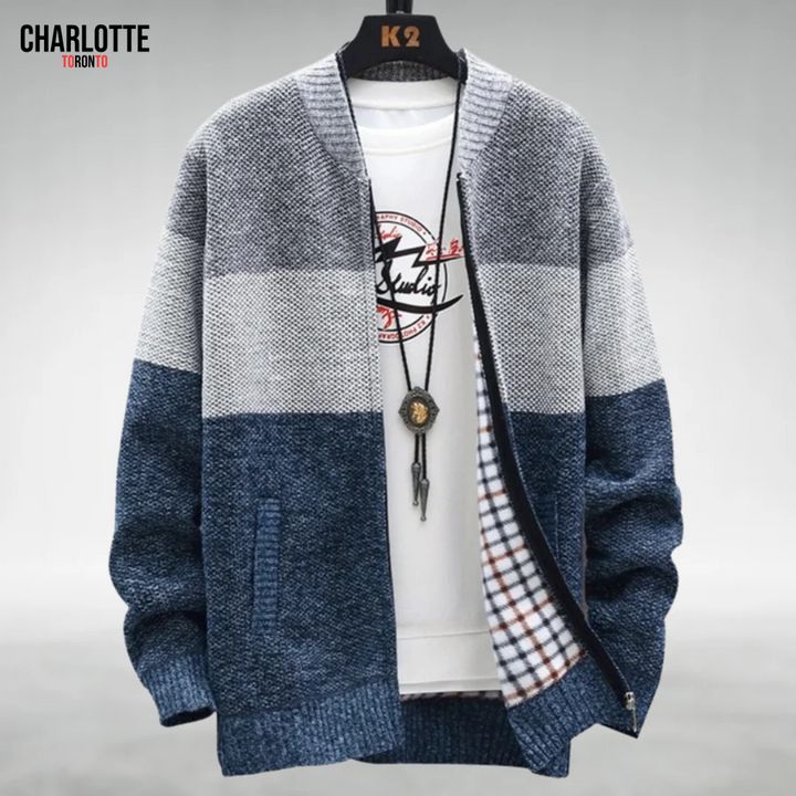 Kurt | Fleece Cardigan