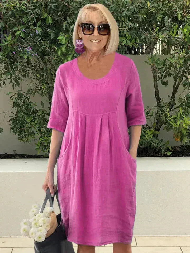 Kyra | Loose Dress with Pockets