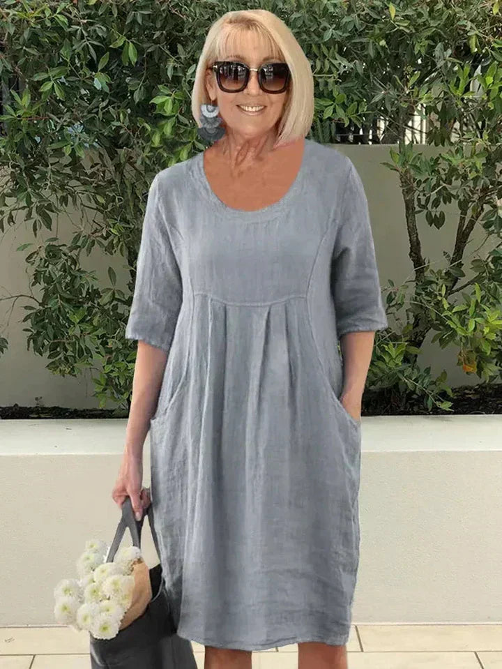 Kyra | Loose Dress with Pockets