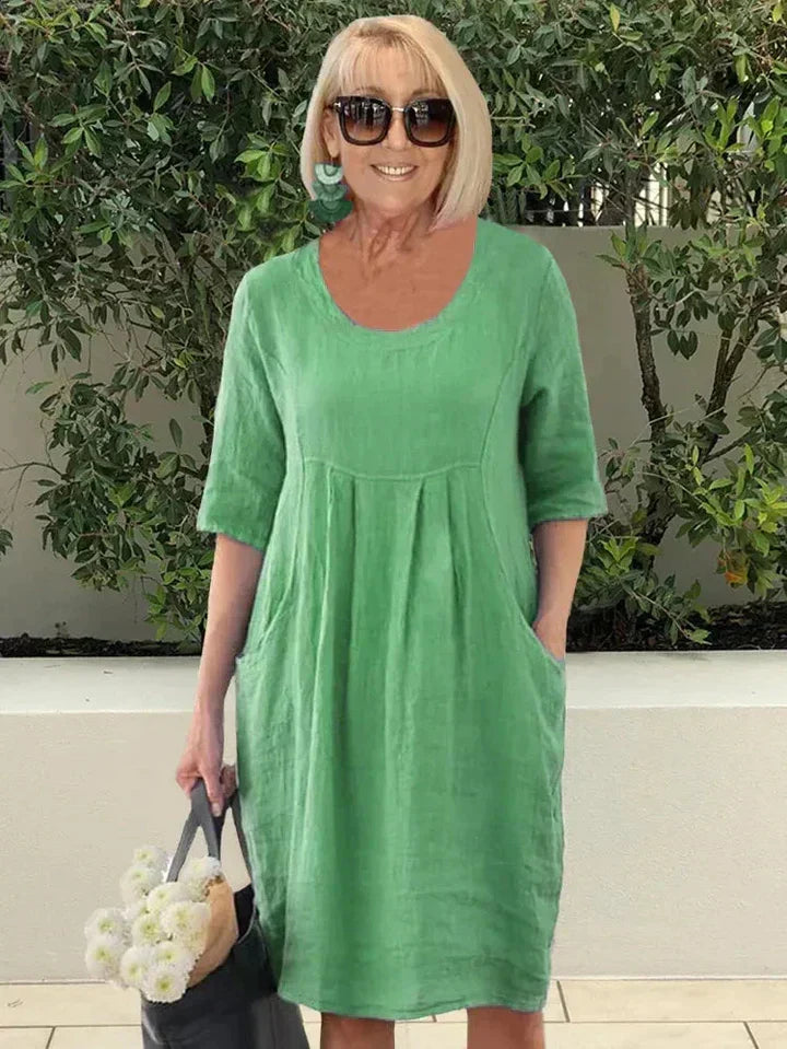 Kyra | Loose Dress with Pockets